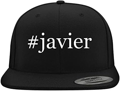Javier - yupoong 6089 כובע שטר סנאפבק שטוח מובנה | כובע בייסבול טרנדי רקום לגברים ונשים